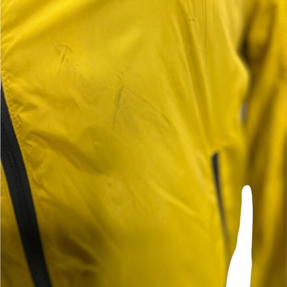 LOGG H&M Yellow Oversized Insulated Yellow Full Zip Jacket Women's Size Medium - Picture 3 of 8